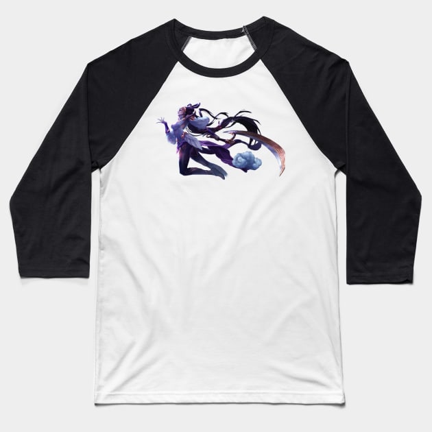 Lunar Goddess Diana Baseball T-Shirt by Genessis